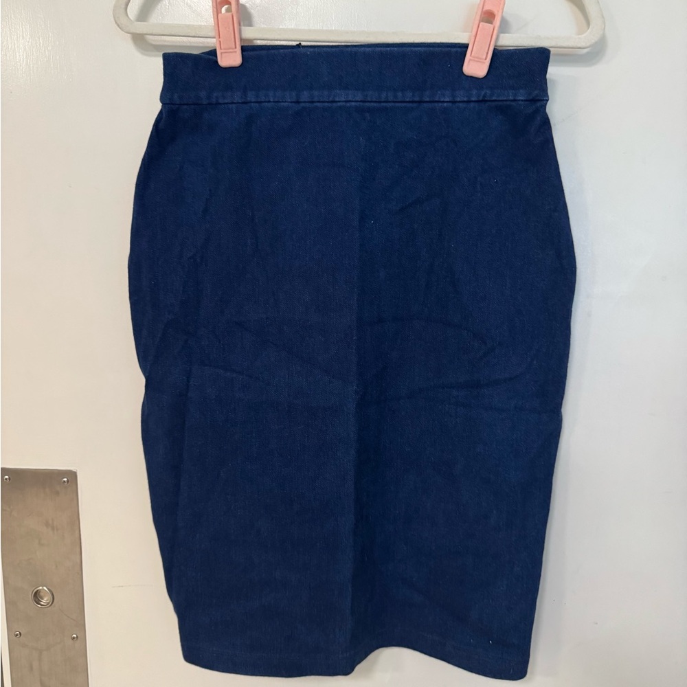 Susana Monaco Denim Pencil skirt